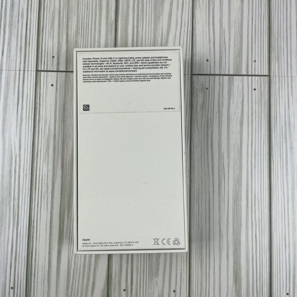 Apple iPhone 12 Mini‎ 64 GB A2176 Red Empty Box Only